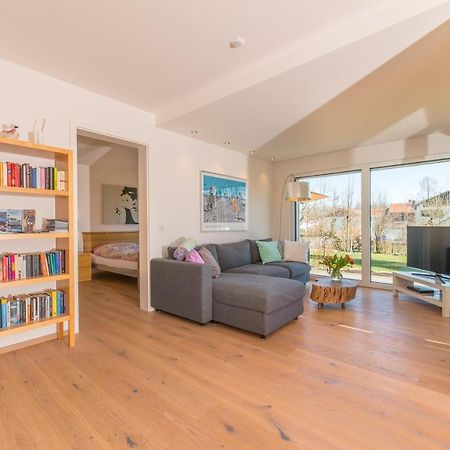 Helle Wohnung Mit Bergblick & Eigener Terrasse Bad Tölz Buitenkant foto