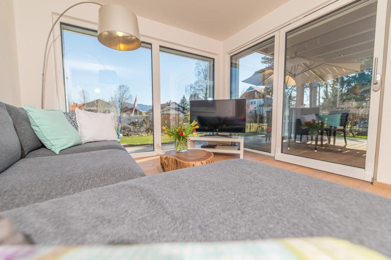 Helle Wohnung Mit Bergblick & Eigener Terrasse Bad Tölz Buitenkant foto