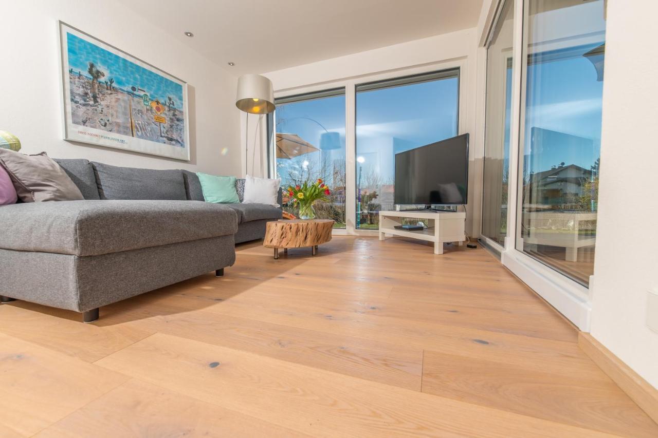Helle Wohnung Mit Bergblick & Eigener Terrasse Bad Tölz Buitenkant foto