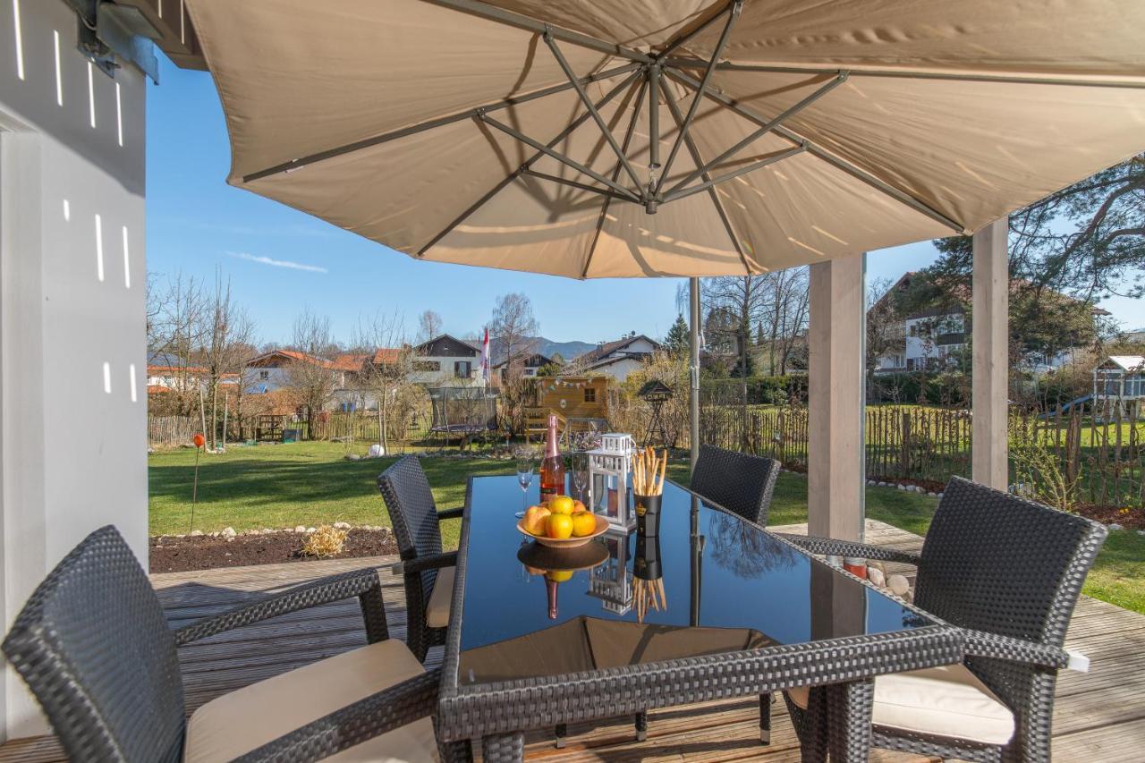Helle Wohnung Mit Bergblick & Eigener Terrasse Bad Tölz Buitenkant foto