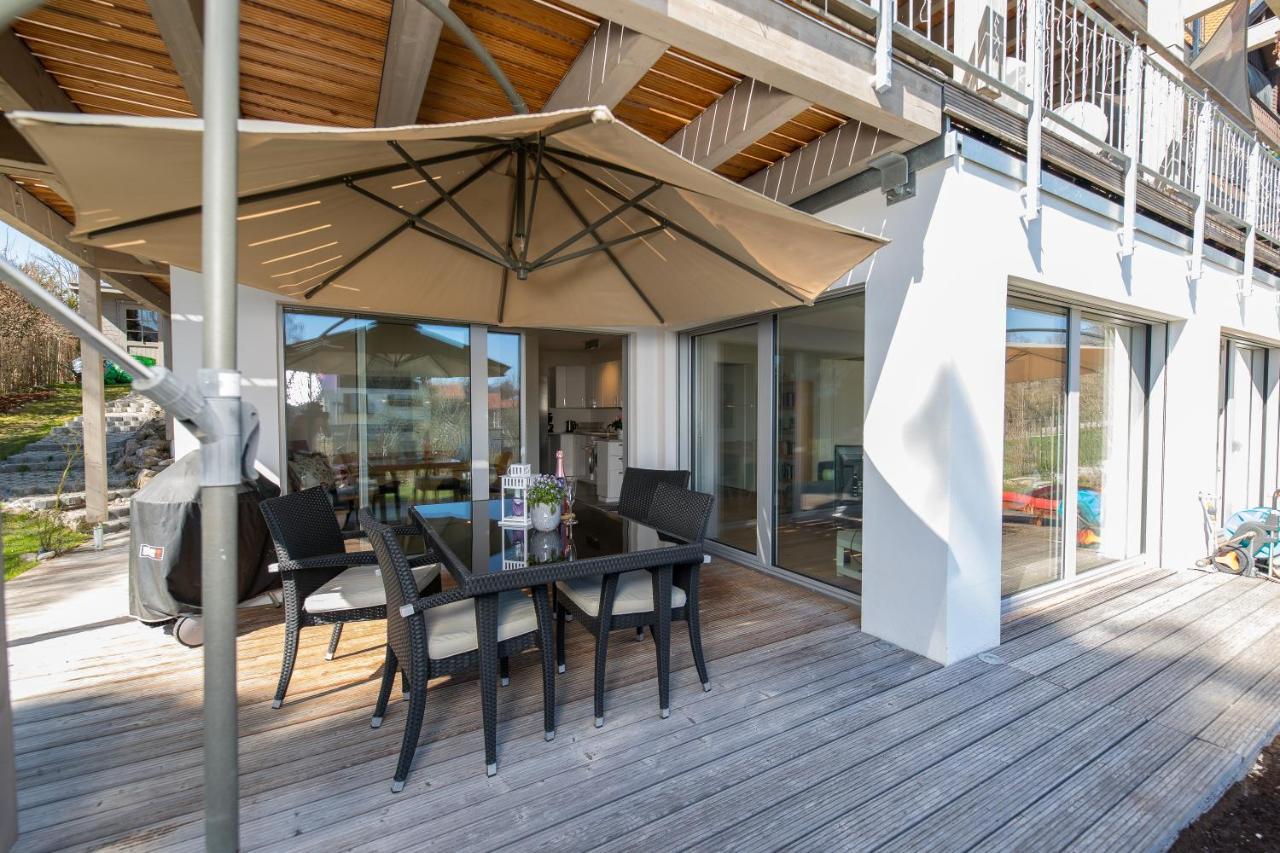 Helle Wohnung Mit Bergblick & Eigener Terrasse Bad Tölz Buitenkant foto